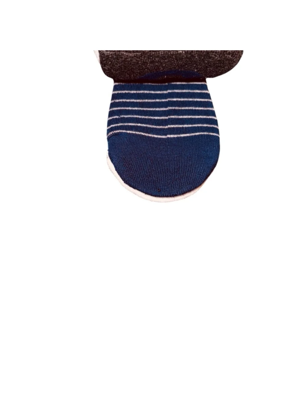 Men's True Religion 6 pk now show liner Socks Blue White Size 8-12.5